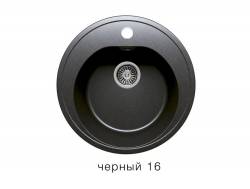 Кухонная мойка Polygran F 08 Черный 16