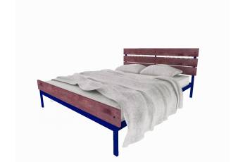 Кровать Луиза Plus синяя