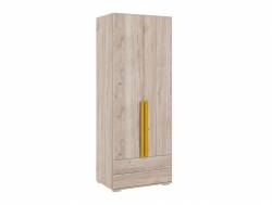 Шкаф двухдверный 55.01 Лайк ручка горчица