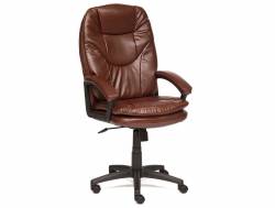 Кресло офисное Comfort lt кожзам коричневый 2 Tone