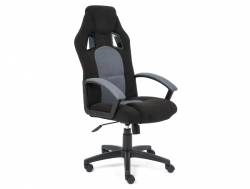 Кресло офисное Driver флок черный/серый