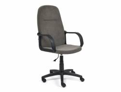 Кресло офисное Leader флок серый