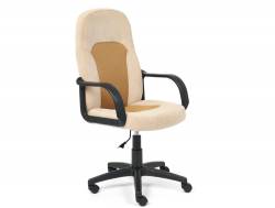 Кресло офисное Parma ткань бежевый/бронза