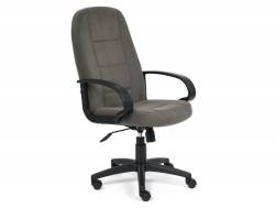 Кресло офисное СН747 флок серый