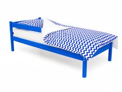 Кровать Svogen classic с бортиком синий