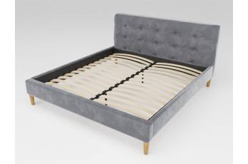 Кровать Пайли 1400 серый