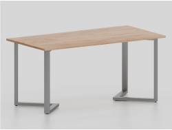 Стол У-образные опоры серые ЛО.КУ-6 600х1400 мм