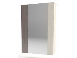 Шкаф с зеркалом навесной Визит 1 Дуб Сонома/Сосна Джексон