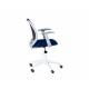 Кресло Эксперт white Т-эрго черный/синий