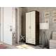 Шкаф Дуэт платяной венге-лоредо