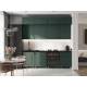 Кухня Престиж 2400 мм Браш Мени Грин