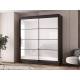 Шкаф-купе Гранд-1 2000 Дуб Венге-двери Лакобель белый