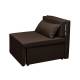 Кресло-кровать Милена рогожка chocolate