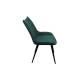 Стул Бостон зеленый/черный 2 шт
