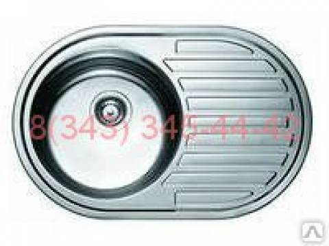 Мойка врезная 450*570 овальная