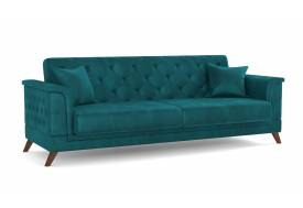 Диван Амарант велюр тенерифе изумруд