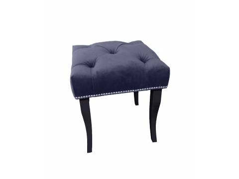 Банкетка малая серый опоры венге