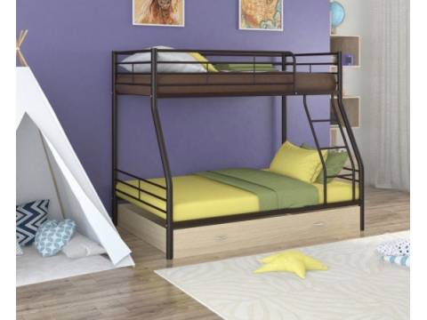 Двухъярусная кровать Гранада - 2 Я коричневый