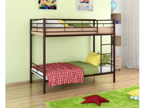 Двухъярусная кровать Севилья - 3 коричневый