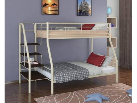 Двухъярусная кровать Толедо 1 слоновая кость венге