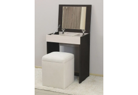 Туалетный столик Эксон дуб млечный-венге