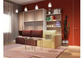 Гостиная трансформер Классика в стандарте с кроватью 1600