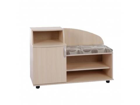 Тумба для прихожей Хит дуб млечный