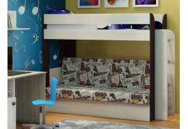 Кровать двухъярусная Карамель 75 венге-Биг Бен