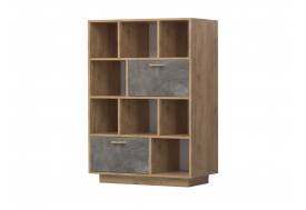 Комод Эго К-1 2 ящика камень темный цоколь