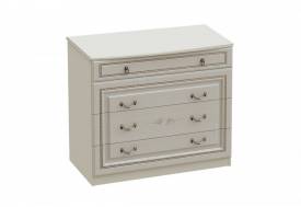 Комод Николь Ясень жемчужный/Ваниль