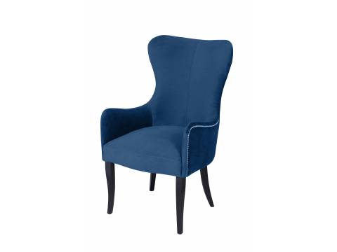 Кресло Лари бирюза опоры венге