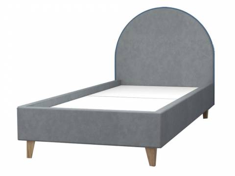 Кровать Эго арт. 014 800 серый/дуб ватан