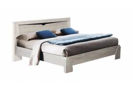Кровать 33.08 Лючия c настилом (1200) бетон пайн
