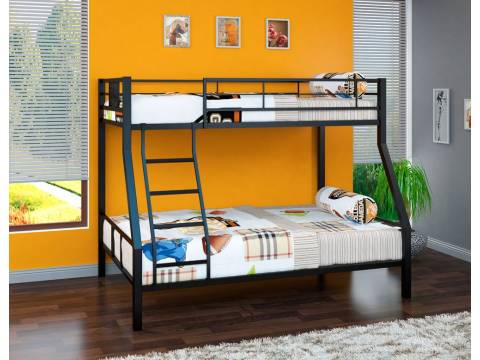 Двухъярусная кровать Гранада - 1 черный