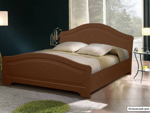 Кровать с основанием 1600 Ивушка 5