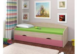 Кровать Соня 2 сонома-розовый