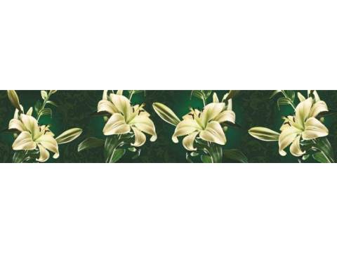 Фартук с фотопечатью Цветы M27