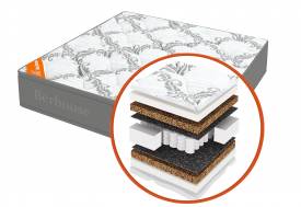 Матрас Mega кокос 10 TFK Gray Night 120х190