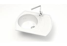 Мойка прямоугольная Мэйси Z25Q1 белый лед