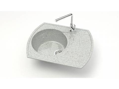 Мойка прямоугольная Мэйси Z25Q10 светло-серый