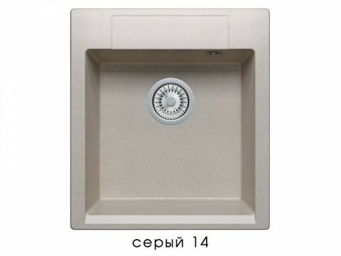 Мойка Polygran Argo-460 Серый 14