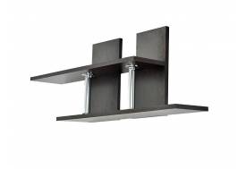 Полка навесная Умная ПН 1 венге темный