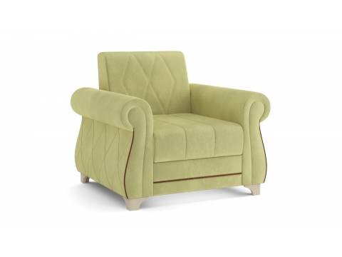 Кресло для отдыха Порто велюр тенерифе нефрит