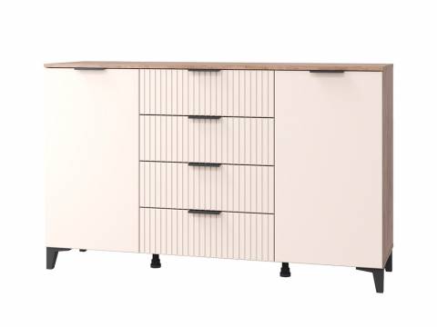 Комод 2 двери 4 ящика Тоскана