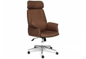 Кресло офисное Charm ткань коричневый