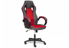 Кресло офисное Racer gt new металлик/красный