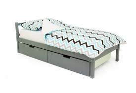 Кровать Svogen classic с ящиками графит