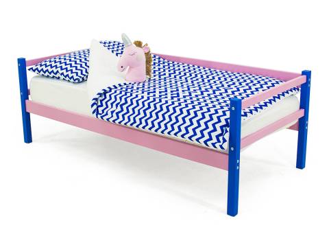 Кровать-тахта Svogen синий-лаванда