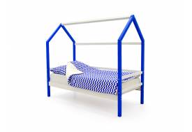 Кровать-домик Svogen сине-белый