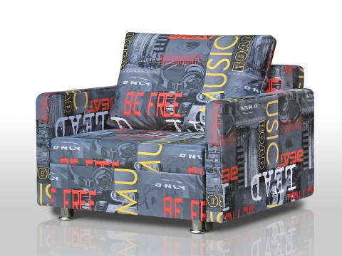 Диван канапе Реал 80 мьюзик с подлокотниками